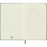 Блокнот MOLESKINE Classic Large, клетка, зелёный QP061K15