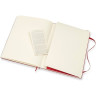 Блокнот MOLESKINE Classic Large, в линейку, красный QP060R