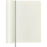 Блокнот MOLESKINE Classic Soft Large, линейка, голубой QP616B35