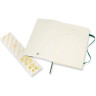 Блокнот MOLESKINE Classic Soft Large, линейка, зелёный QP616K15