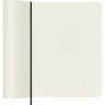 Блокнот MOLESKINE Classic Soft XL, клетка, чёрный QP622
