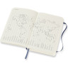 Ежедневник MOLESKINE Classic Soft Pocket, синий сапфир DSB2012DC2