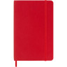 Ежедневник MOLESKINE Classic Soft Pocket, красный, датированный DSF212DC2